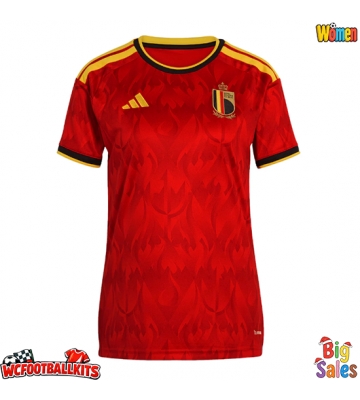 Belgium Replica Home Stadium Shirt for Women World Cup 2026 Short Sleeve